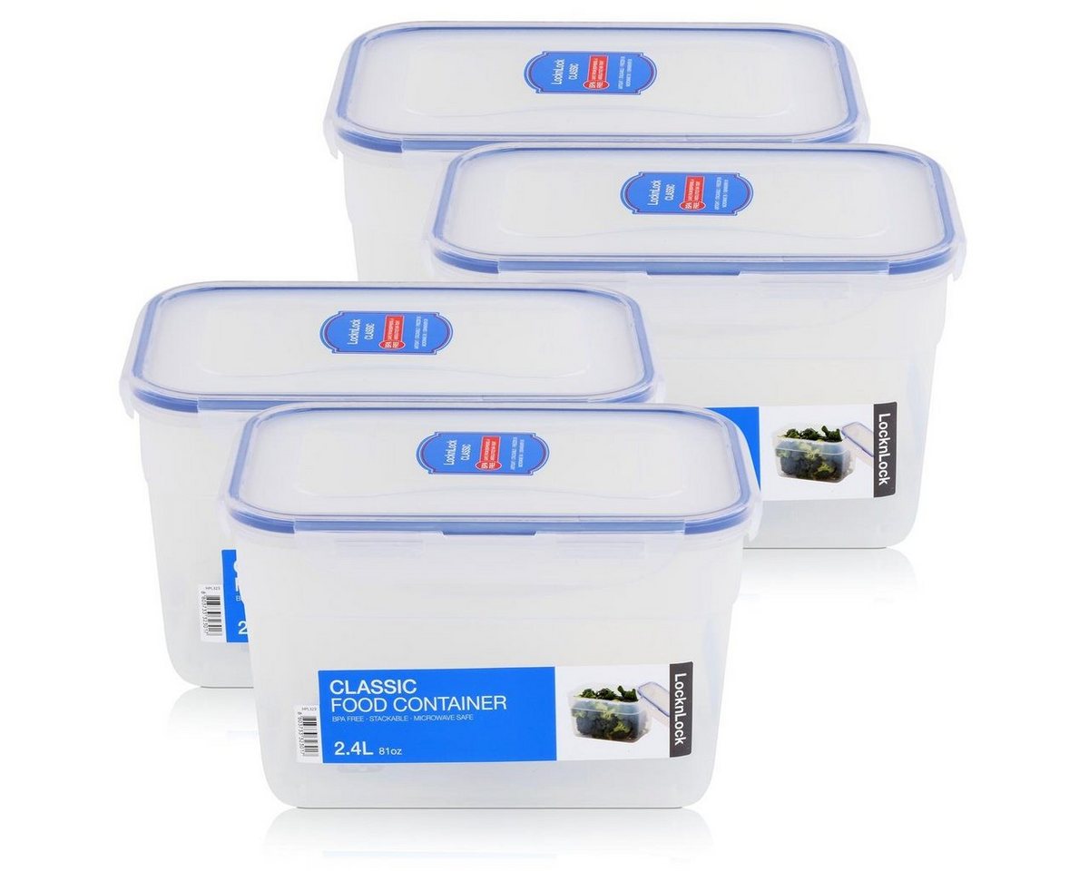 LocknLock Vorratsdose LocknLock Classic HPL323 Frischhaltedose 2,4L - Luft & Wasserdicht (4e, Kunststoff von LocknLock