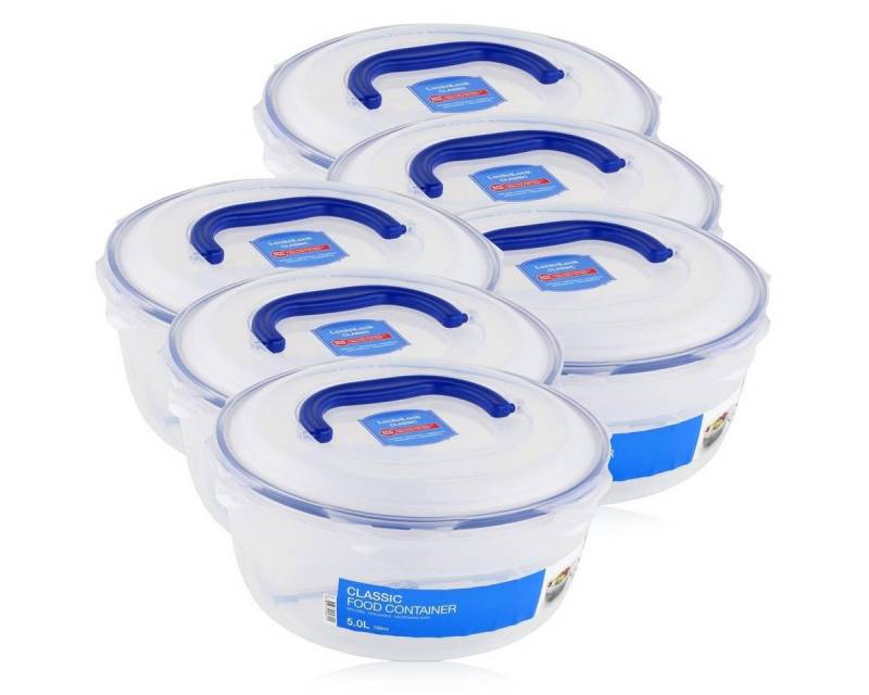 LocknLock Vorratsdose LocknLock Classic HSM948H Frischhaltedose 5L - Luft & Wasserdicht (6er, Kunststoff LocknLock Vorratsdose LocknLock Classic HSM948H Frischhaltedose 5L - Luft & Wasserdicht (6er, Kunststoff von LocknLock