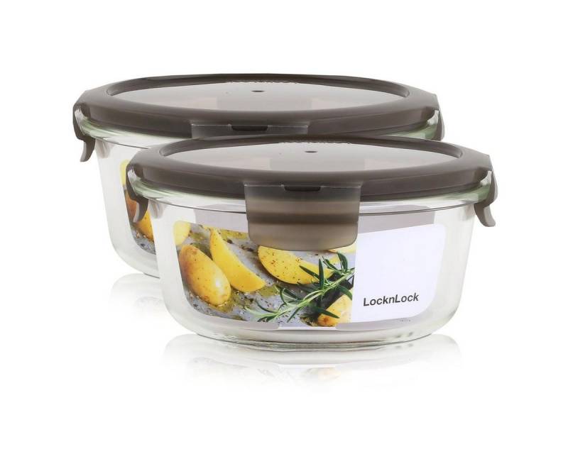 LocknLock Vorratsdose LocknLock Oven Glass Frischhalteglas LLG831G 650ml - Borosilikatglas (Glas LocknLock Vorratsdose LocknLock Oven Glass Frischhalteglas LLG831G 650ml - Borosilikatglas (Glas von LocknLock
