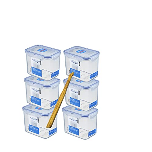 Set Lock&Lock Multifunktionsboxen 6 x HPL808 Die Frischhaltebox a 850 ml & SeleXions Multifunktin Olivenholz Spachtel Set Lock&Lock Multifunktionsboxen 6 x HPL808 Die Frischhaltebox a 850 ml & SeleXions Multifunktin Olivenholz Spachtel von LocknLock
