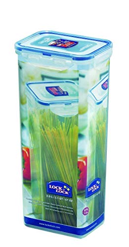 Spaghettidose Frischhaltedose Vorratsdose 2,0 Liter, absolut luftdicht und robust von LocknLock