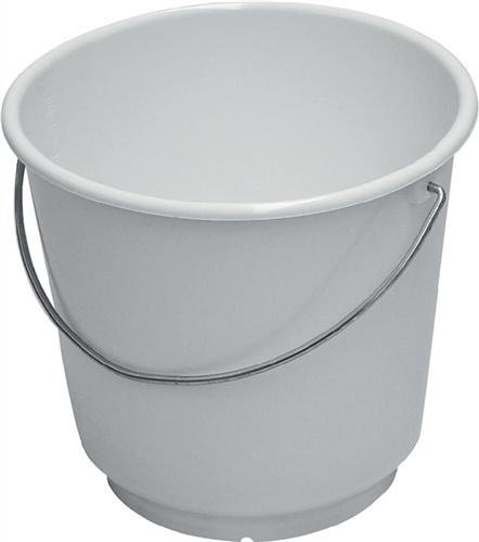 Eimer 10l PE weiß lebensmittelecht D.290mm H.265mm LOCKWEILER von Lockweiler