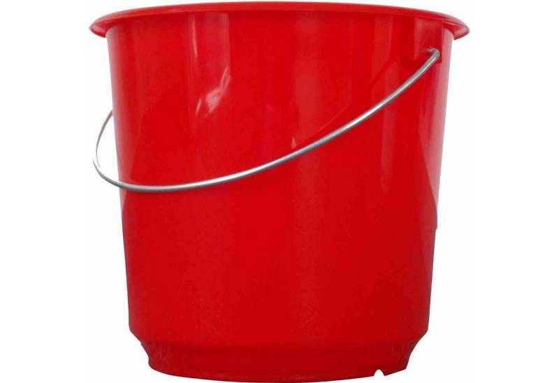 Lockweiler Putzeimer Haushaltseimer 5 l rot von Lockweiler