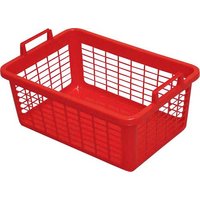 Wäschekorb eckig 45 l, 62 cm, rot Wäschekorb eckig 45 l, 62 cm, rot von Lockweiler