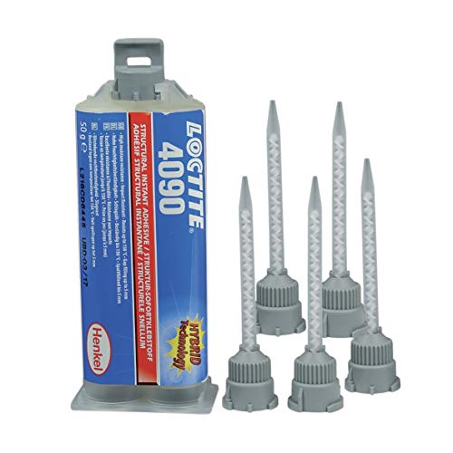 Henkel 4090 LOCTITE Zwei Komponenten Cyanacrylat und Epoxy Gel, 50 g von Loctite