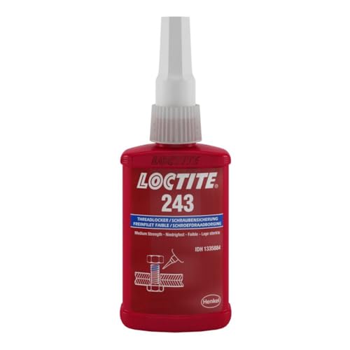 LOCTITE 243 BC 24ML FIJADOR RESISTENCIA MEDIA PIEZAS ACEITADAS LOCTITE 243 BC 24ML FIJADOR RESISTENCIA MEDIA PIEZAS ACEITADAS von Loctite