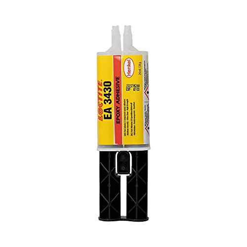 LOCTITE EA 3430, universeller 2K-Kleber zum Kleben von z. B. Glas,- Metallteilen, wasserbeständiger Epoxidharz-Kleber, Fünf-Minuten Epoxy-Klebstoff für Reparatur-Arbeiten, 1x24ml von Loctite