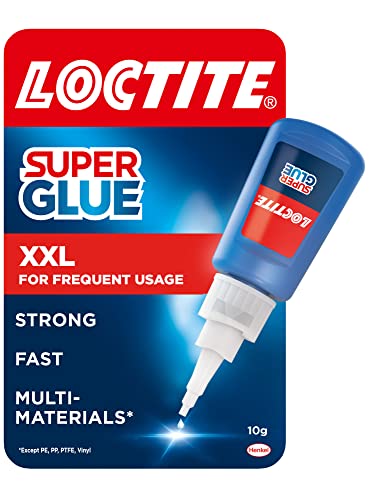 Loctite 2378772 Zweckkleber für hochwertige, superstarke Kleber für verschiedene Materialien, Superkleber für präzise Reparaturen, 1 x 20 g, durchscheinend von Loctite