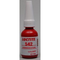Loctite 542 Gewindedich- tung braun 10ml Flasche Loctite 542 Gewindedich- tung braun 10ml Flasche von Loctite