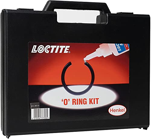 LOCTITE 406 O-RING Kit, Notfall-Reparatur von O-Ringen, O-Ring Set mit LOCTITE 406 Kleber, Werkzeug-Set für die Herstellung von O-Ringen, 1x O-Ring Kit von Loctite