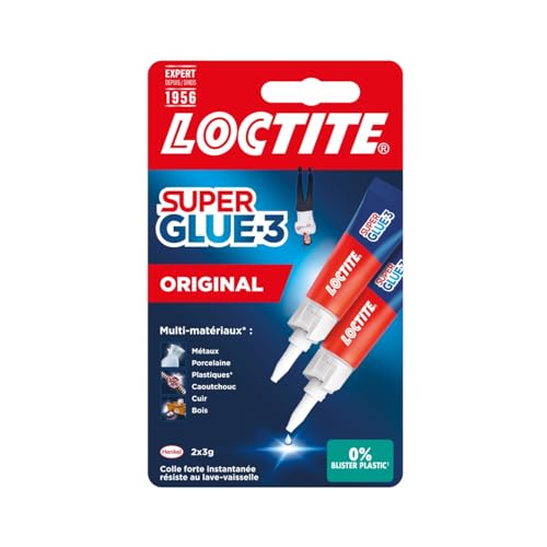 Loctite Colle forte / Superkleber 3 - Universal - 2 x 3g von Loctite