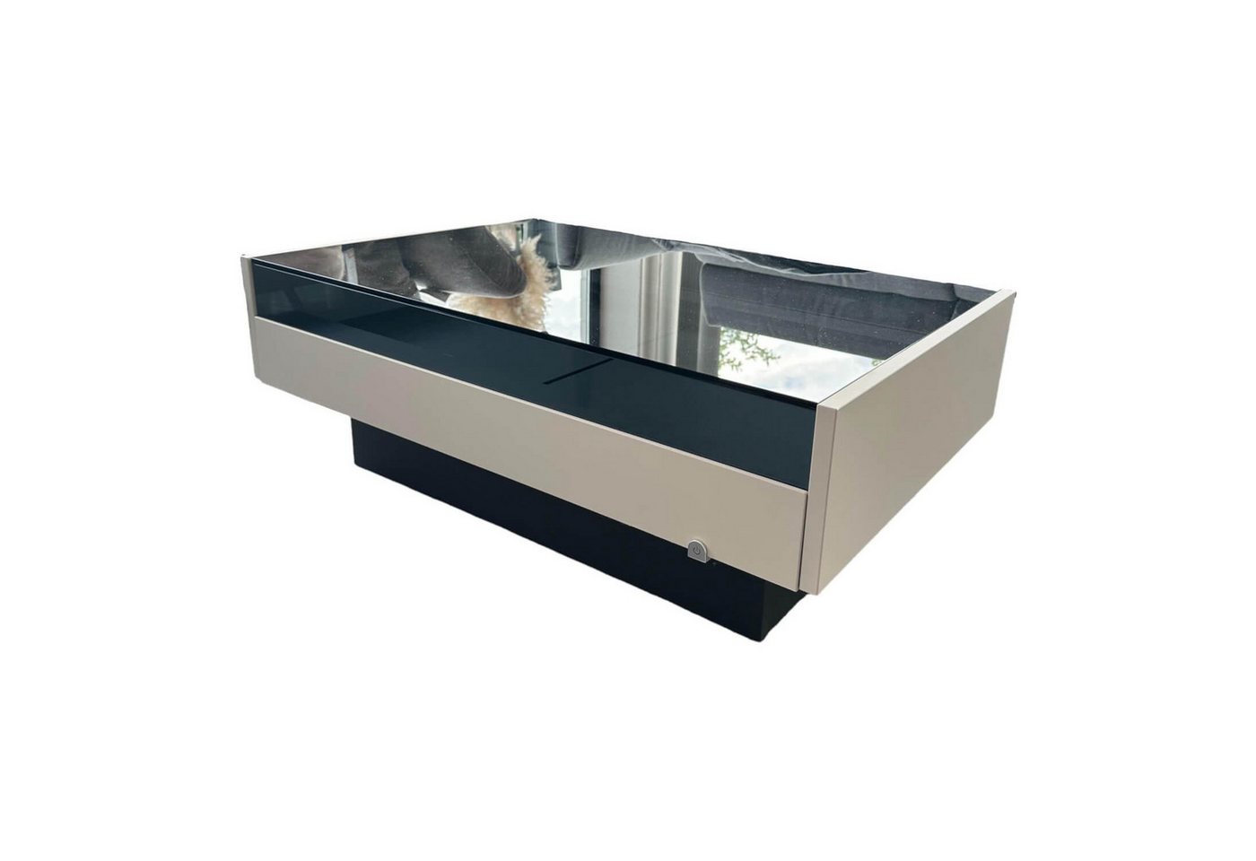 Loddenkemper Couchtisch Couchtisch Minos Parsolplatte Kristallgrau Auszüge Links Loddenkemper Couchtisch Couchtisch Minos Parsolplatte Kristallgrau Auszüge Links von Loddenkemper