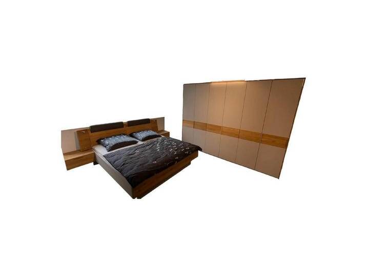 Loddenkemper Komplettschlafzimmer Schlafzimmer Lack Kristallgrau Matt Eiche Natur Massiv, grau Loddenkemper Komplettschlafzimmer Schlafzimmer Lack Kristallgrau Matt Eiche Natur Massiv, grau von Loddenkemper