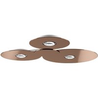Lodes Bugia Mega LED Deckenleuchte 2700 K, Kupfer glänzend von Lodes