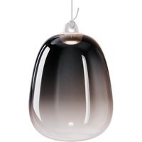 Lodes Oblò Large LED Pendelleuchte 2700 K, rauchfarben glänzend Lodes Oblò Large LED Pendelleuchte 2700 K, rauchfarben glänzend von Lodes
