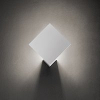 Lodes Puzzle Single Square LED Wand- / Deckenleuchte, Rückläufer 3000 K, weiß matt von Lodes