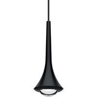 Lodes Rain LED Pendelleuchte, 3-flg., 2700 K schwarz matt von Lodes
