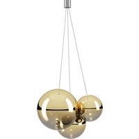 Lodes Random LED Pendelleuchte, 12-flg. 3000 K, Gold von Lodes