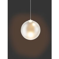 Lodes Random Solo 12 LED Pendelleuchte 2700 K, weiß matt satiniert von Lodes