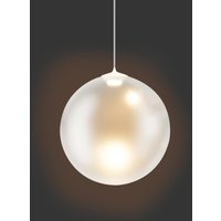 Lodes Random Solo 18 LED Pendelleuchte 3000 K, weiß matt satiniert von Lodes
