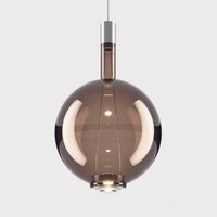 Lodes Sky-Fall Round Large LED Pendelleuchte 3000 K, Chrom / Bronze glänzend von Lodes