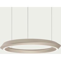 Lodes Tidal Adjustable LED Pendelleuchte Baldachin: schwarz, 2700 K, champagne matt von Lodes