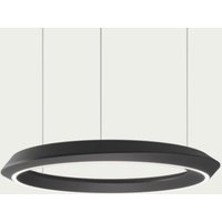 Lodes Tidal Adjustable LED Pendelleuchte Baldachin: schwarz, 3000 K, schwarz matt von Lodes
