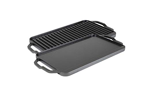 Lodge Cast Iron Chef Style Double Burner Reversible Grill/Griddle von Lodge