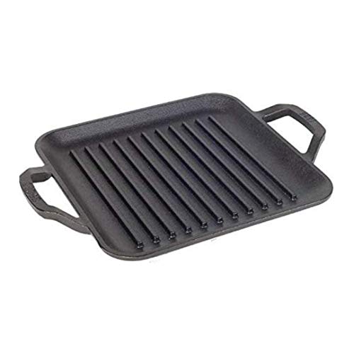 Lodge Chef Collection Grillpfanne aus Gusseisen, quadratisch, 27.9 cm, ergonomische Griffe, Grilllinien und Würze, aus hochwertigen Materialien hergestellt, um ein Leben lang zu halten Lodge Chef Collection Grillpfanne aus Gusseisen, quadratisch, 27.9 cm, ergonomische Griffe, Grilllinien und Würze, aus hochwertigen Materialien hergestellt, um ein Leben lang zu halten von Lodge