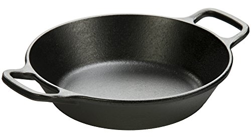 LODGE Round Pan INLODGE.L5RPL3, Inoxidable, schwarz 8 in von Lodge