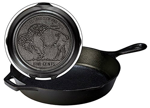 Lodge Gusseisen Buffalo Nickel Bratpfanne, 26 cm von Lodge