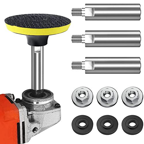 3-teiliges Winkelschleifer-Verlängerungs-Verbindungsstange, M10-Gewindeverlängerung, Schaft-Set, passend für 100-Grad-Winkelschleifer-Verlängerung 3-teiliges Winkelschleifer-Verlängerungs-Verbindungsstange, M10-Gewindeverlängerung, Schaft-Set, passend für 100-Grad-Winkelschleifer-Verlängerung von Lodokdre