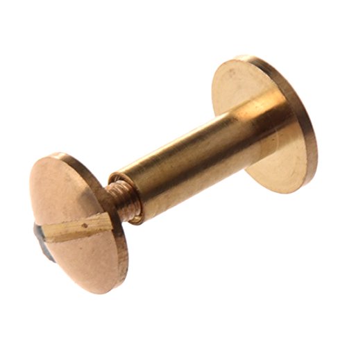 Lodokdre 10-fach Arc Massivmessingknopf Bolzen Schraubnagels Schraube Ruecken Leder Niet Gurt 12mm Lodokdre 10-fach Arc Massivmessingknopf Bolzen Schraubnagels Schraube Ruecken Leder Niet Gurt 12mm von Lodokdre