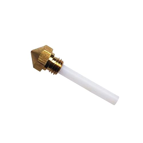 Lodokdre 2 Stück Ersatzdüse mit PTFE for QIDI TECH X-MAX X-Plus X-Pro 3D-Druckerteile unverwechselbar (Color : X-Plus PTFE 45mm) von Lodokdre