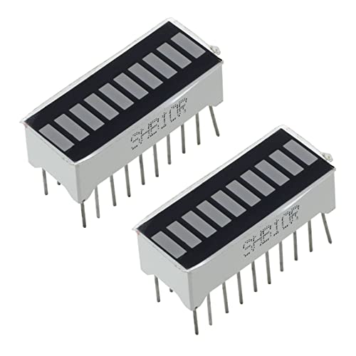 Lodokdre 2X 10 Segment Rot LED Bar - Anzeige von Lodokdre