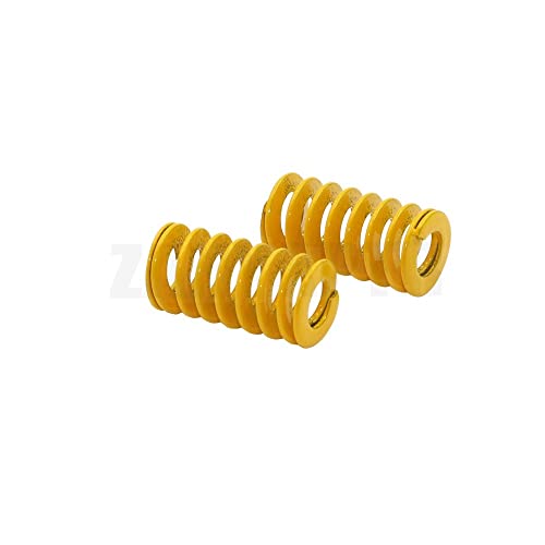 Lodokdre 3D-Druckerteile Feder importiert Länge 15 mm Außendurchmesser 8 mm Innendurchmesser 4 mm for beheiztes Bett MK3 for CR-10 Brutstätte unverwechselbar (Size : 5pcs) von Lodokdre