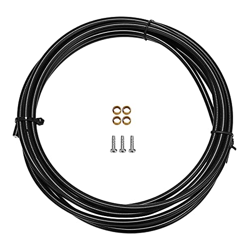 Lodokdre BH90 Bremsschlauch hydraulischer Scheibenbremsschlauch 2,5 m Anschlusseinsatz oliv Set von Lodokdre