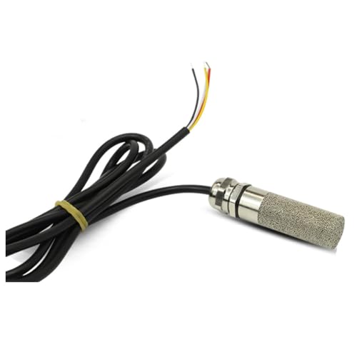 Lodokdre DC5-28V RS485 Temperatur- und Luftfeuchtigkeitssender Modbus XY-MD03 Kollektortemperatur und Luftfeuchtigkeit – Metallkopf, Einfache Installation von Lodokdre