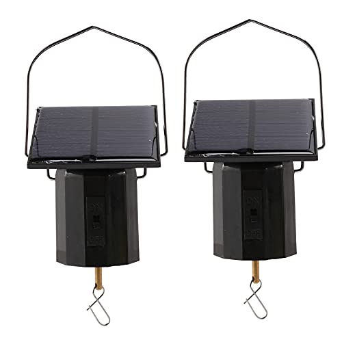 Lodokdre Solar HäNgend Display Motor Rotierend Kleiner Motor Solar Energie Wind Motor Mehr Zweck Drehbarer 2 StüCke von Lodokdre