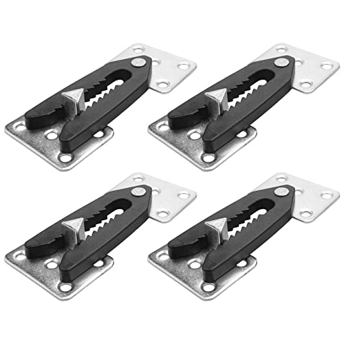 Sectional Couch Connector, 4 Pcs Metal Sofa Joint Snap Style Sectional Couch Connector von Lodokdre