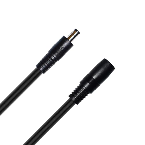 Lodoot Strom-Verlängerungskabel, 5,5 mm x 2,1 mm Stecker auf 8,0 mm x 2,0 mm Buchse, Netzadapterkabel, strapazierfähig, DC5521 auf DC8020, Verbraucherelektronik-Stecker von Lodoot