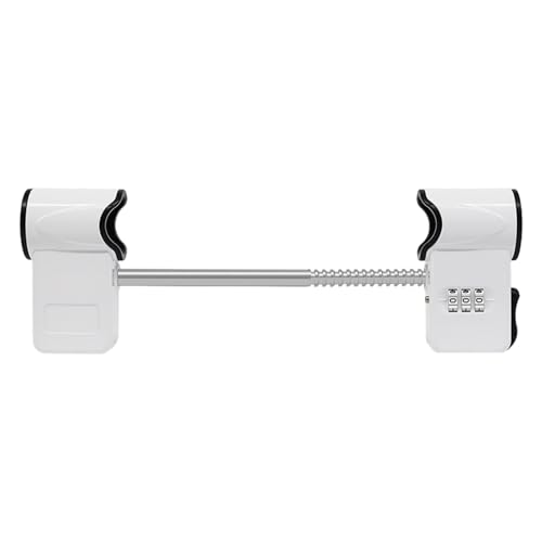 Multifunktionale Doppeltür-Sicherheit mit personalisierbarem 3-stelligem Code, Metall, doppelte einfache Installation für Hausmetall von Lodoot