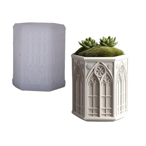 Wiederverwendbare Silikon-Pflanzgefäßform für Kunstharz, Beton, Dekoration, Blumentopf und einzigartige Geschenke, leicht zu lösen, Silikon-Pflanzgefäß-Form Wiederverwendbare Silikon-Pflanzgefäßform für Kunstharz, Beton, Dekoration, Blumentopf und einzigartige Geschenke, leicht zu lösen, Silikon-Pflanzgefäß-Form von Lodoot