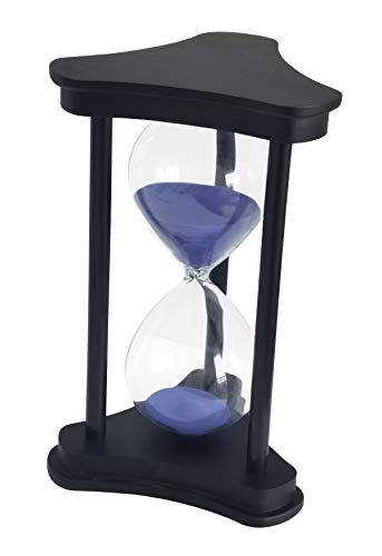 Lodunsyr 45 Minuten Sanduhr Uhr 45 Min Zuhause Dekoration Sanduhr-Timer Büro Ornament Sanduhr Hölzern Rahmen Hourglass Timer Sandglass Küche Timer Violett von Lodunsyr