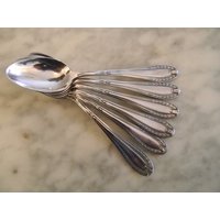 Aen 6 St. Wunderschöne Kaffeelöffel Jugendstil von Loeffelfrau