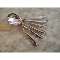 Bsf Mod.89/Früchte 6 St.kaffeelöffel von Loeffelfrau
