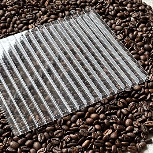 Löffert® Stegplatten Gewächshaus Set | Polycarbonat | 4mm - 6mm - 8mm - 10mm | alle Standardgrößen & Zuschnitt auf Maß (4mm - 5 Stück, 1500x700 mm) von Löffert