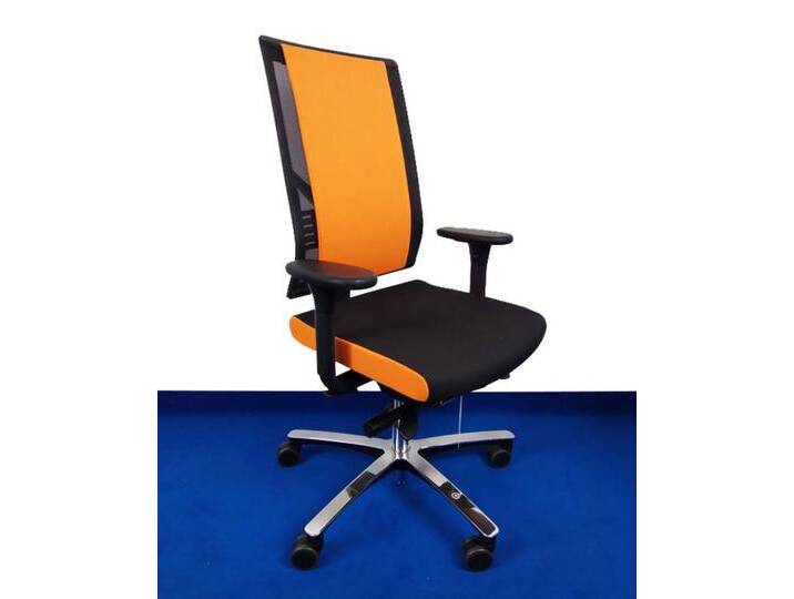 Bürostuhl Drehstuhl Löffler Figo FG Edition by BLA Flachpolster Netz Ergo Top Auswahl Farbe Optionen von Löffler