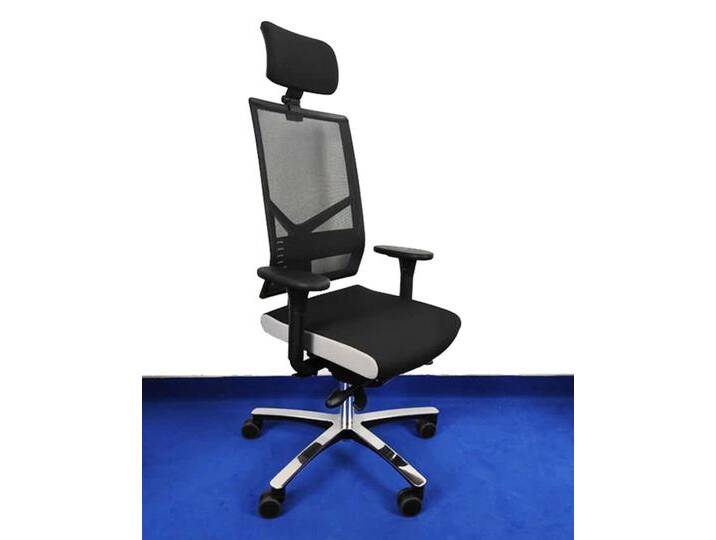 Bürostuhl Drehstuhl Löffler Figo FG Edition by BLA Netz KS Ergo Top schwarz grau Top Vor-Ort-Artikel von Löffler
