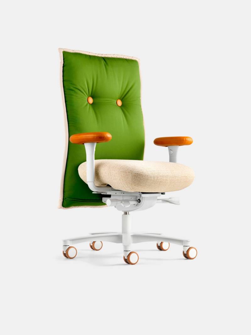 Löffler Brasilian Chair 98 - hochwertiger Bürostuhl mit mittelhoher Rückenlehne (konfigurierbar). von Löffler